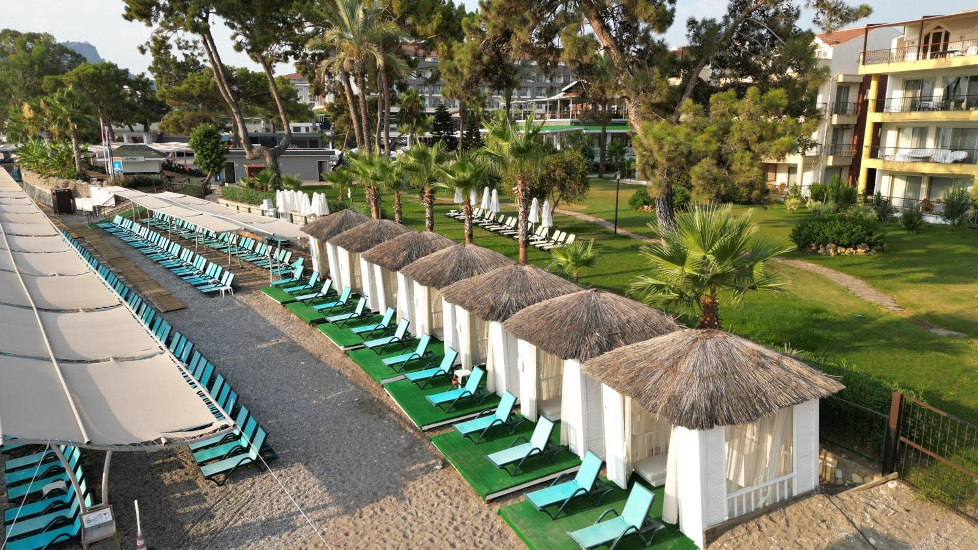 Crystal Aura Beach Resort & Spa Kemer Exterior foto