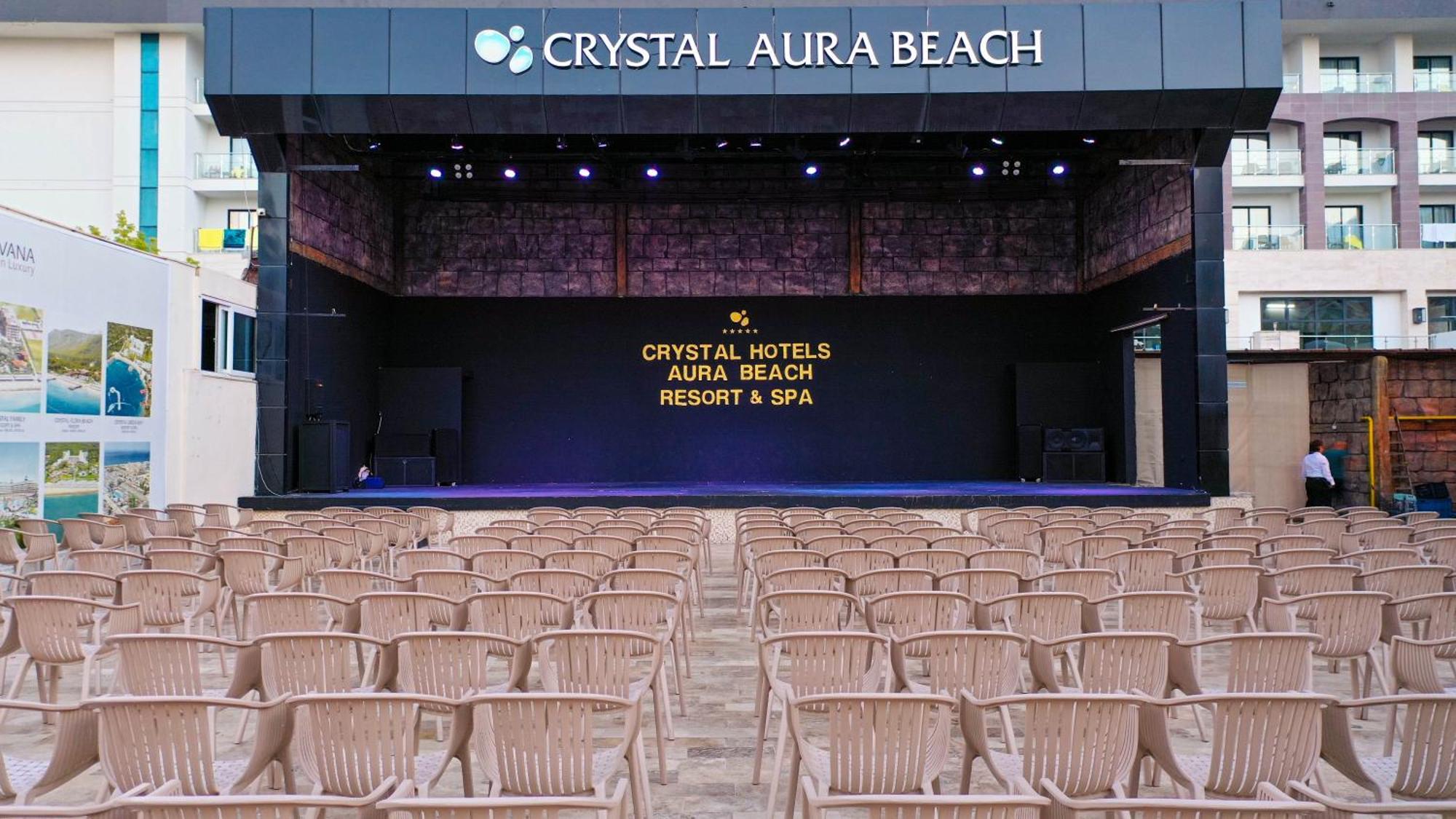 Crystal Aura Beach Resort & Spa Kemer Exterior foto